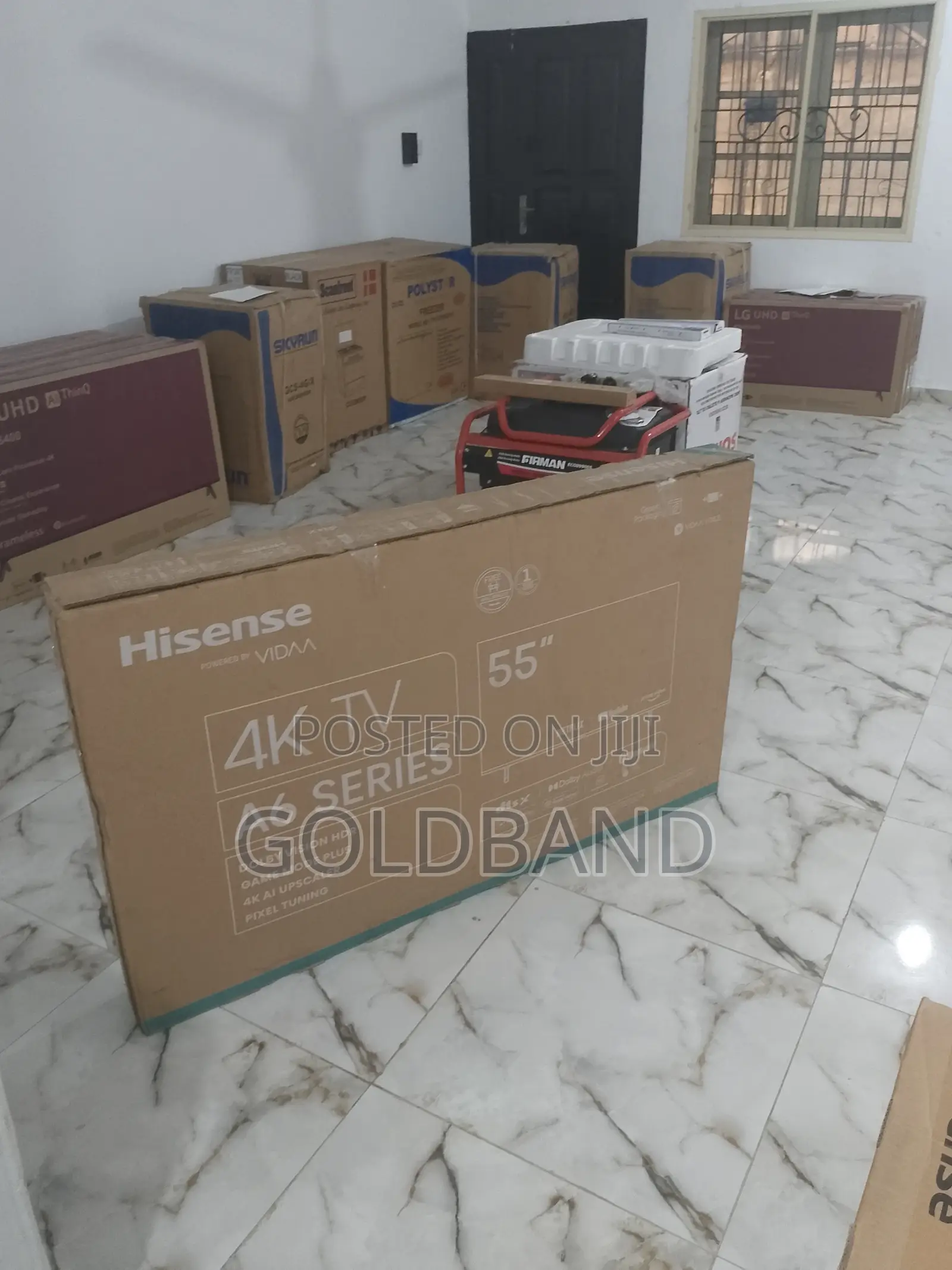 New Hisense Smart Tv- 55 Inches (55A6K)