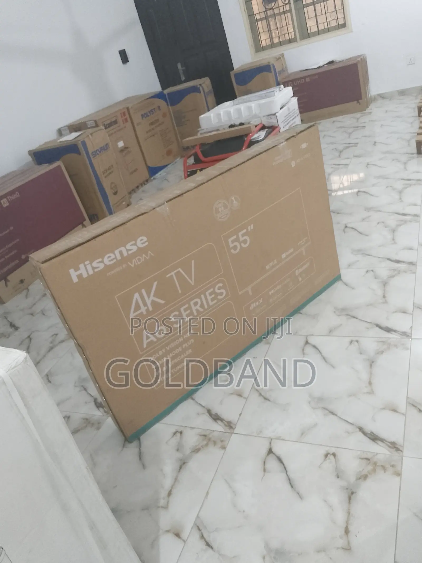 New Hisense Smart Tv- 55 Inches (55A6K)