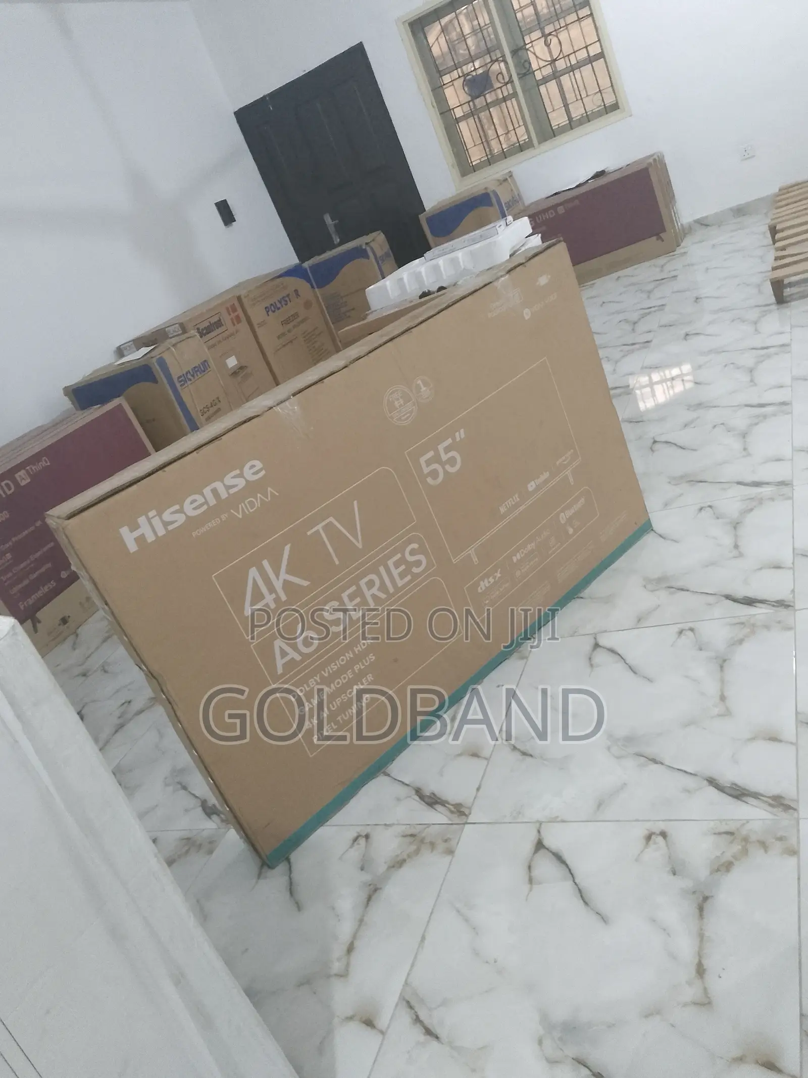 Durable Hisense Smart Tv- 55 Inches (55A6K)