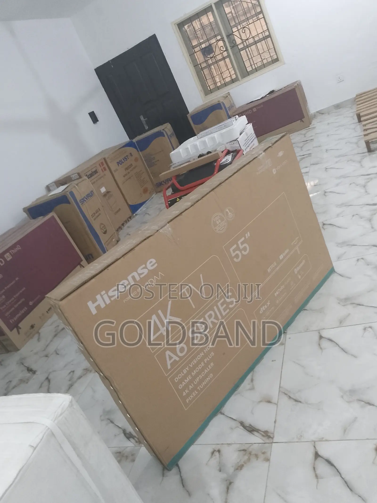 Efficient Hisense Smart Tv- 55 Inches (55A6K)