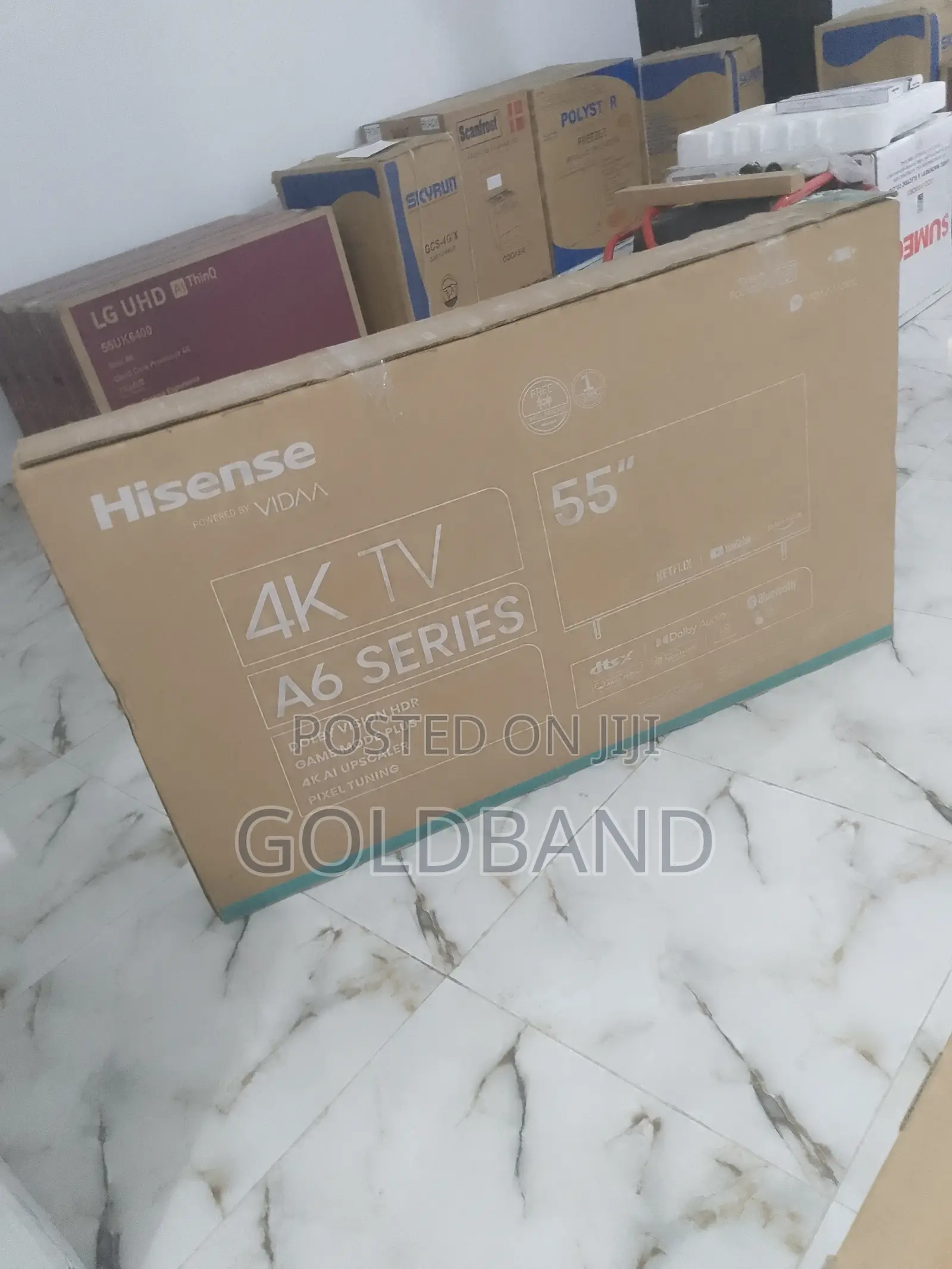 Best Hisense Smart Tv- 55 Inches (55A6K)