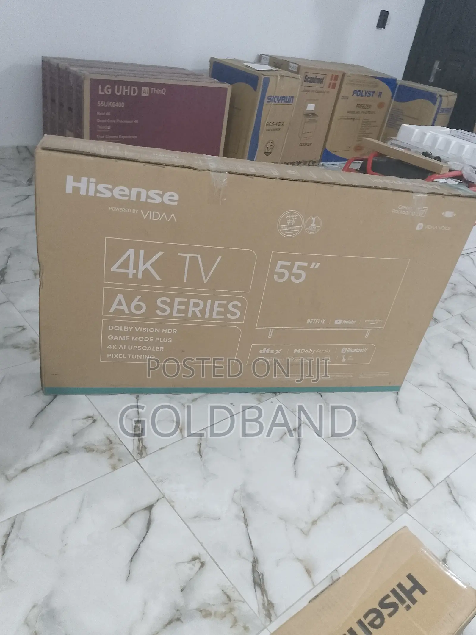 Best Hisense Smart Tv- 55 Inches (55A6K)