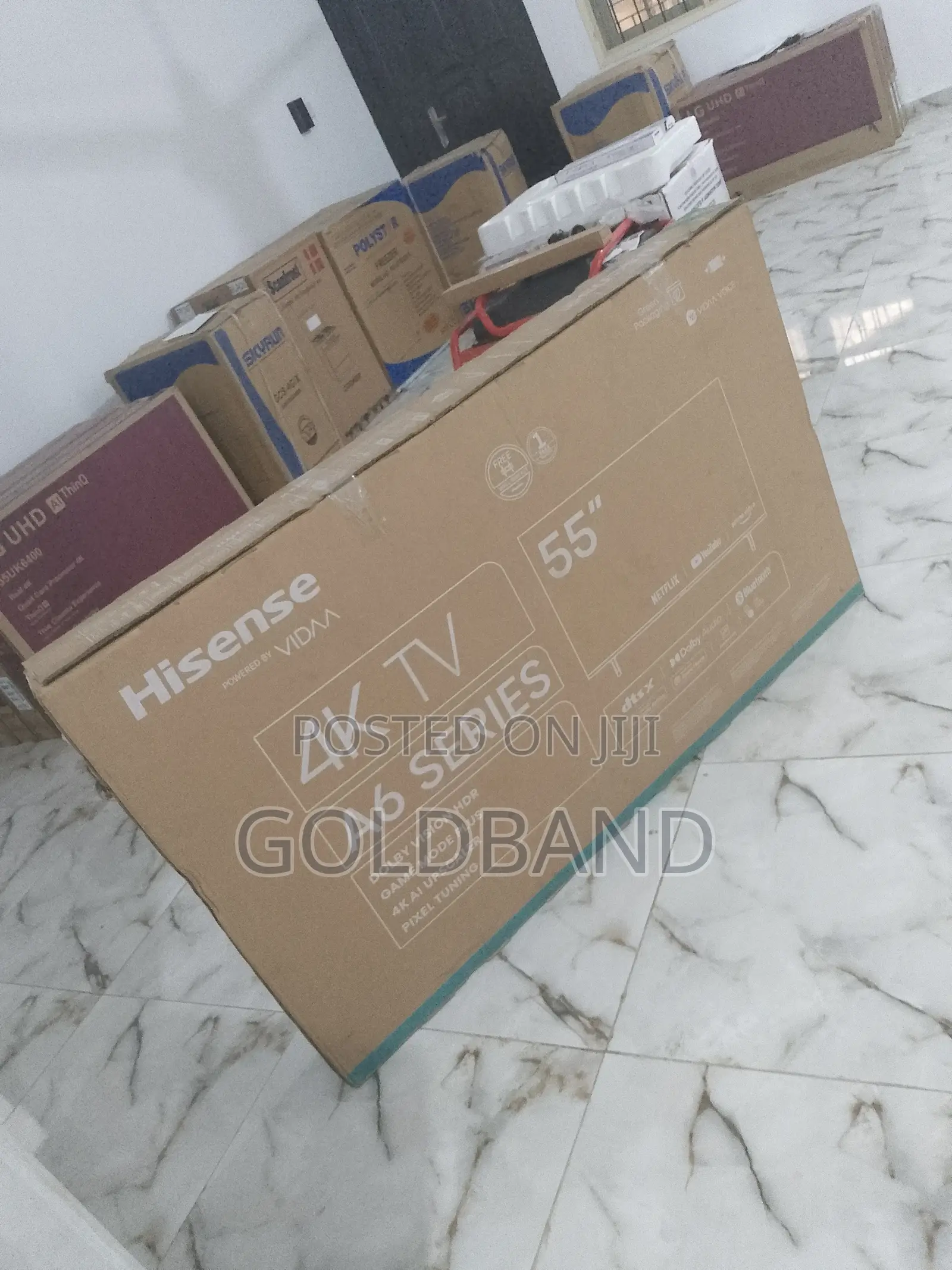 Reliable Hisense Smart Tv- 55 Inches (55A6K)