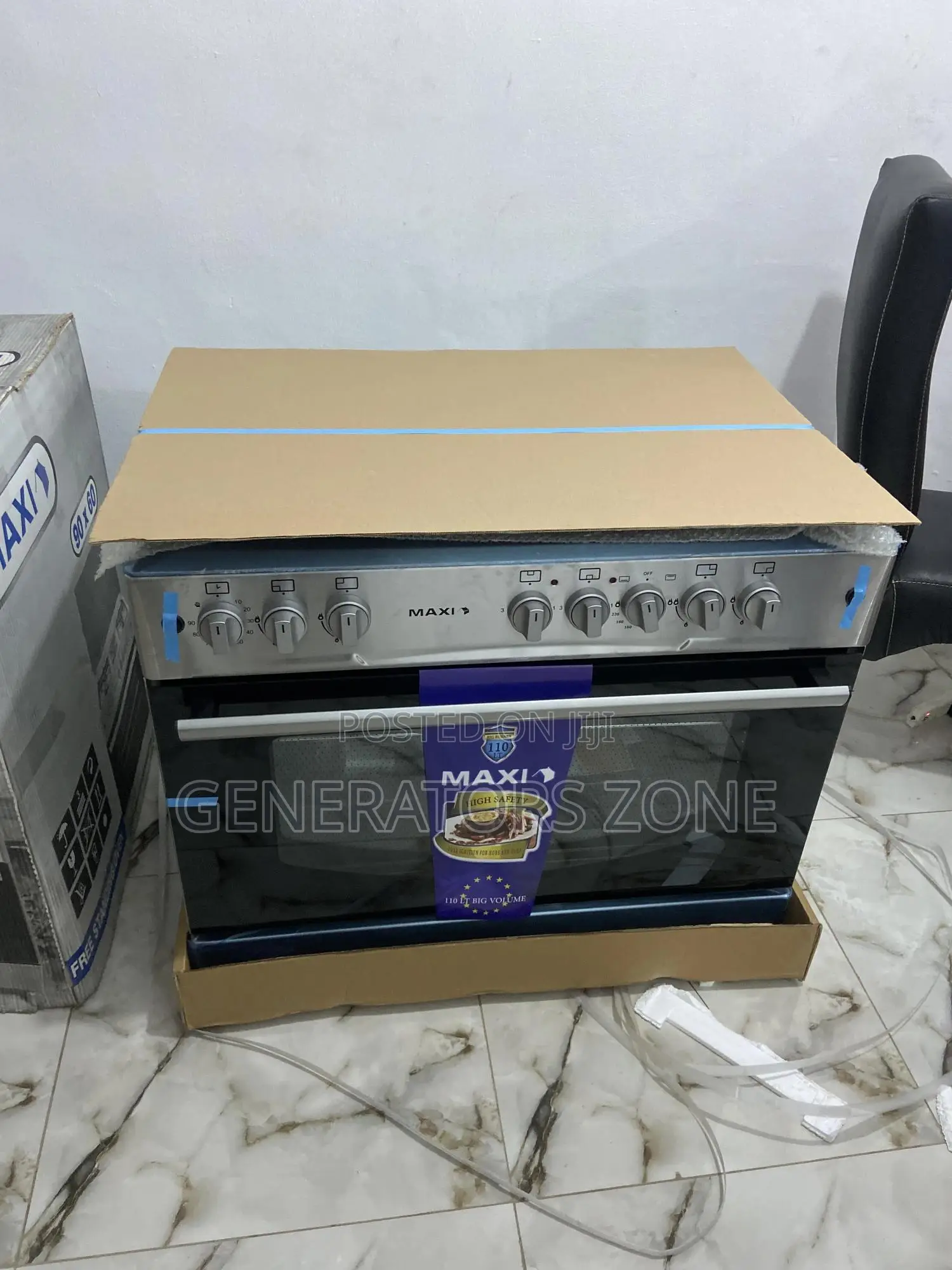 Amazing Maxi Gas and Electric Auto Ignition Cooker 90X60