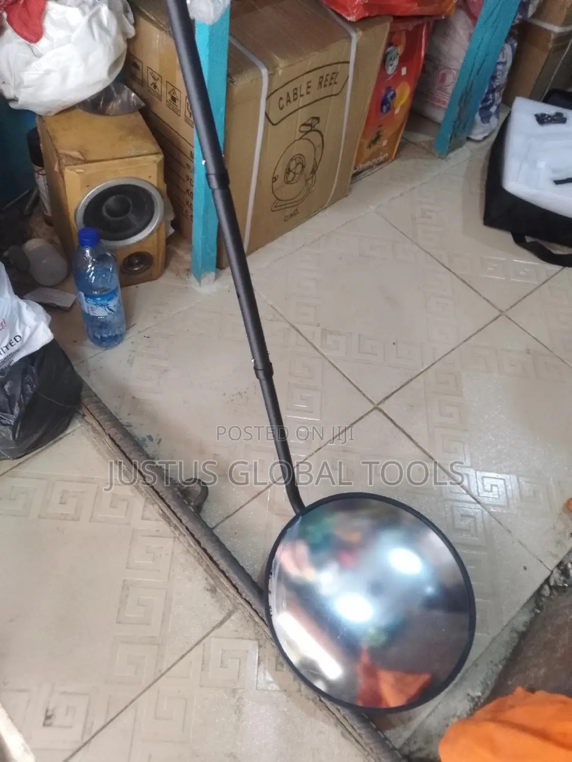 Under Car Inspection Mirror With Torch Light
