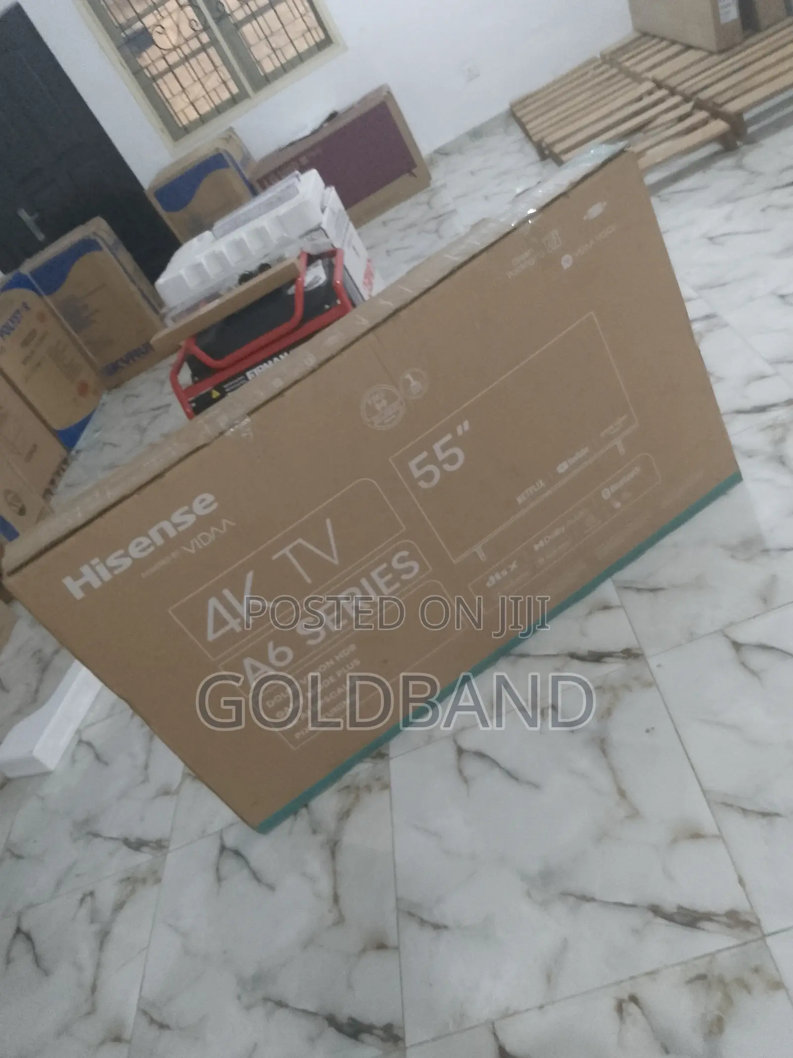 Brand New 55 Inches Hisense Smart TV (55A6K)