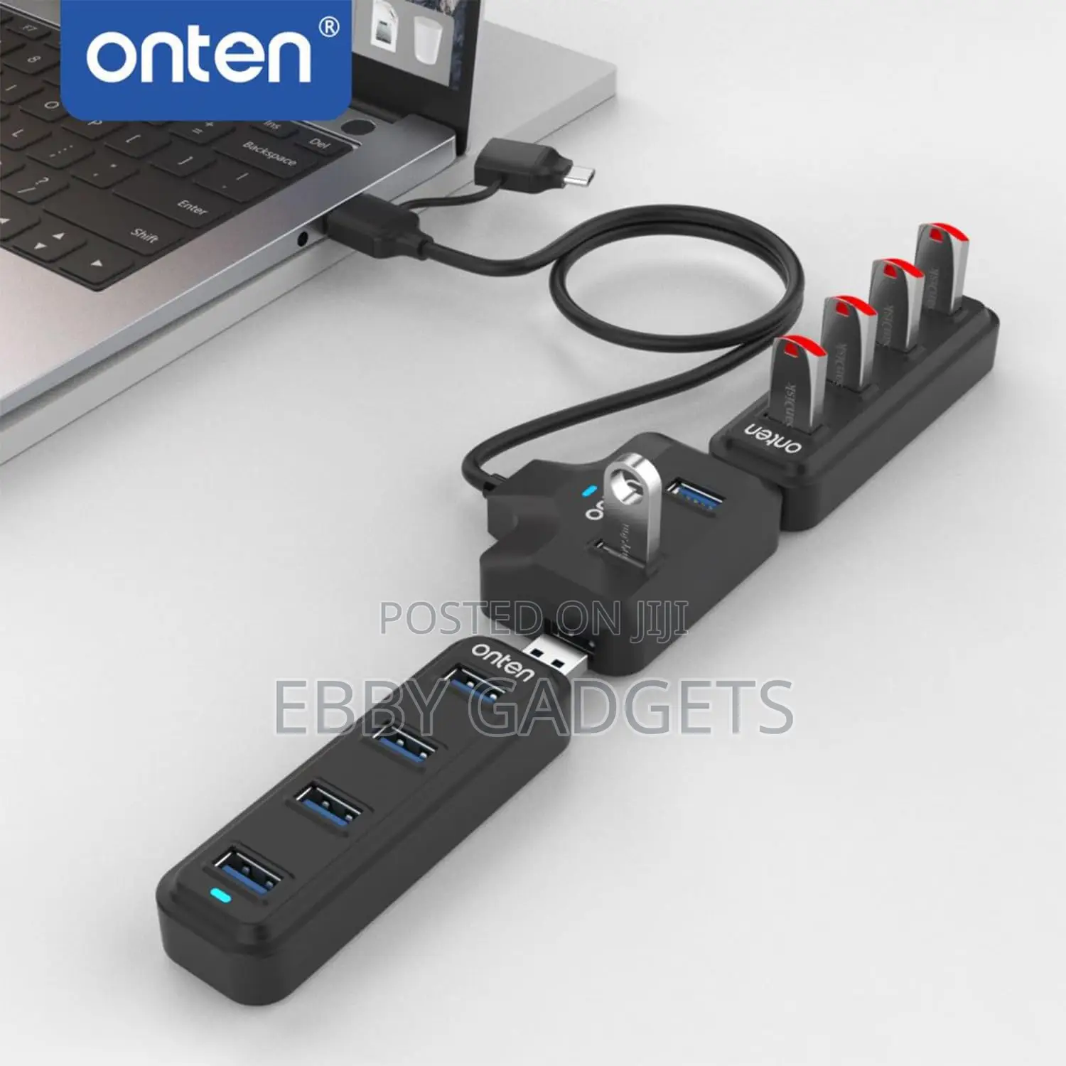 Onten Otn-5312 Usb to 4 in 1 Usb Hub