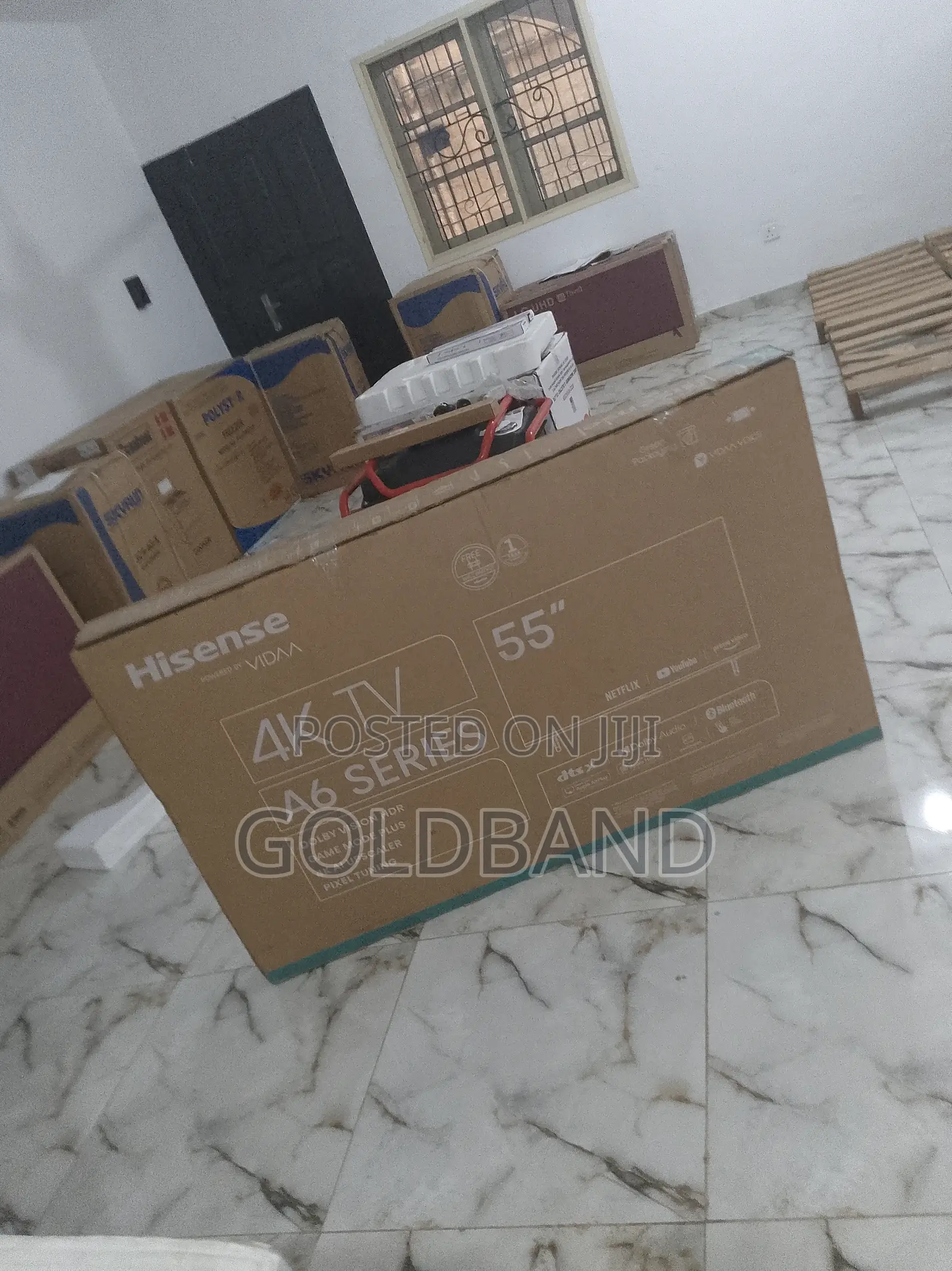 New 55 Inches Hisense Smart TV (55A6K)