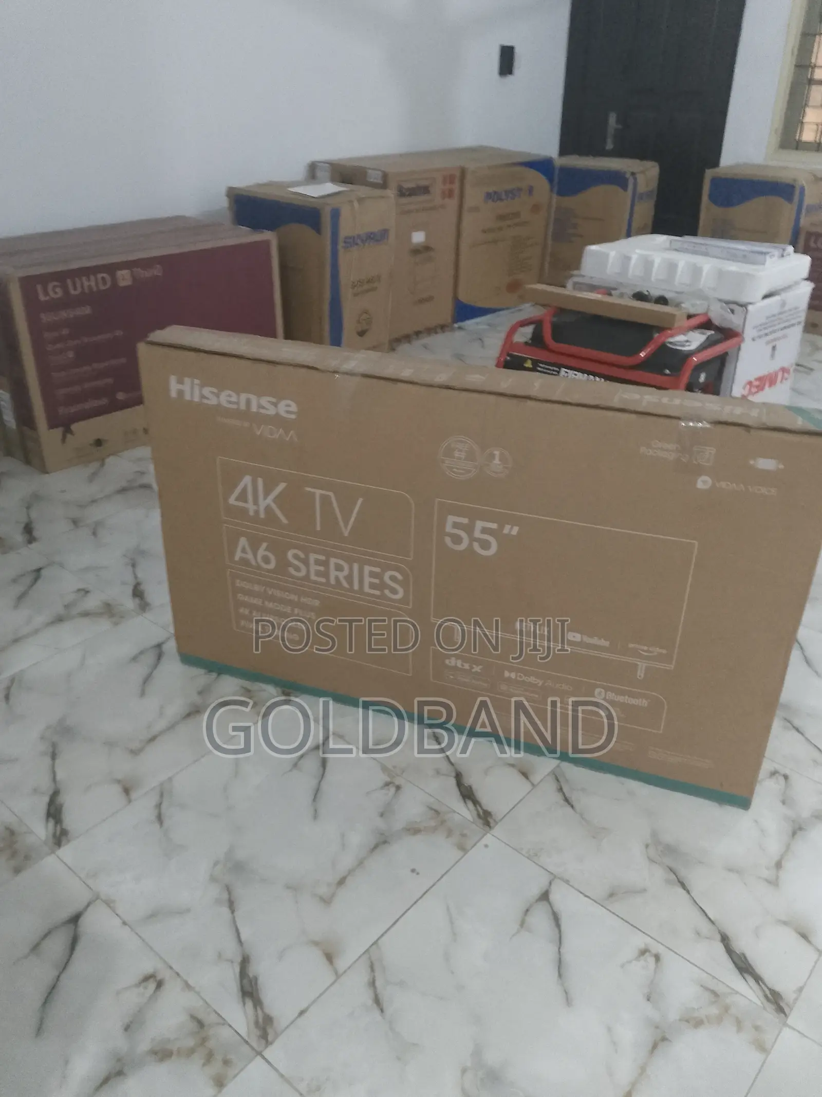 Durable 55 Inches Hisense Smart TV (55A6K)