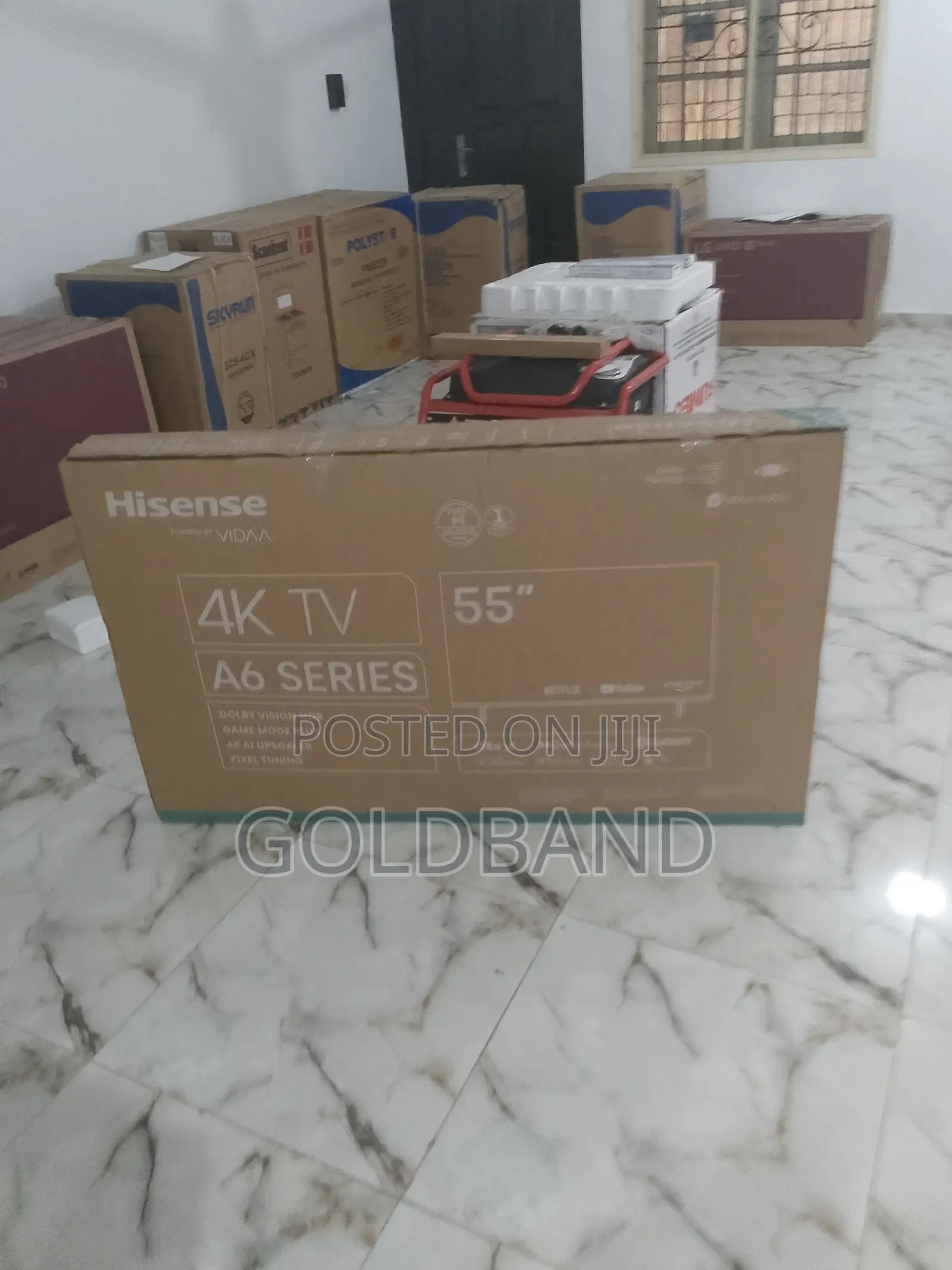 Durable 55 Inches Hisense Smart TV (55A6K)