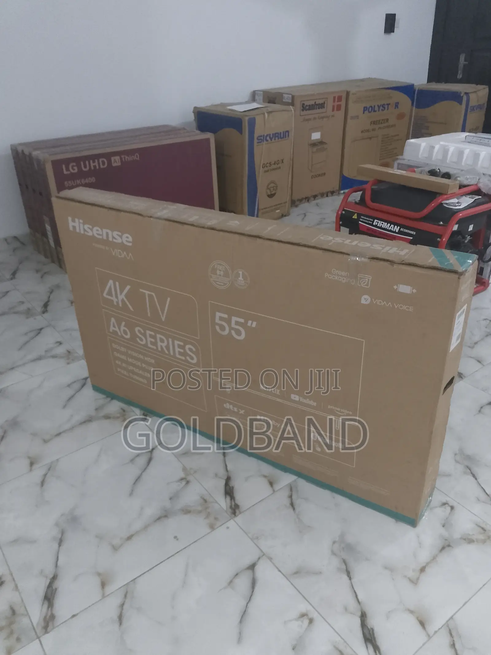Efficient 55 Inches Hisense Smart TV (55A6K)