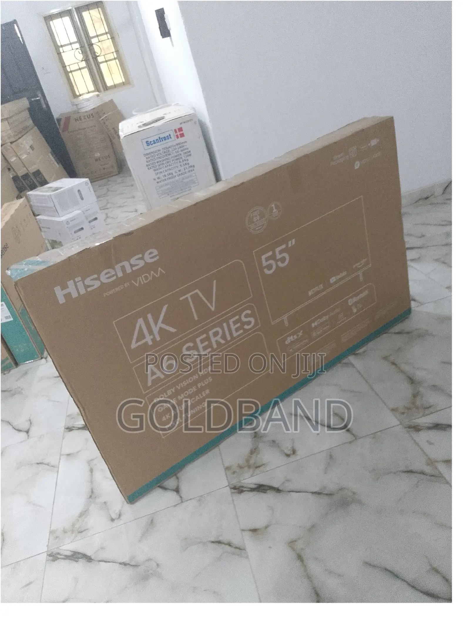 Efficient 55 Inches Hisense Smart TV (55A6K)