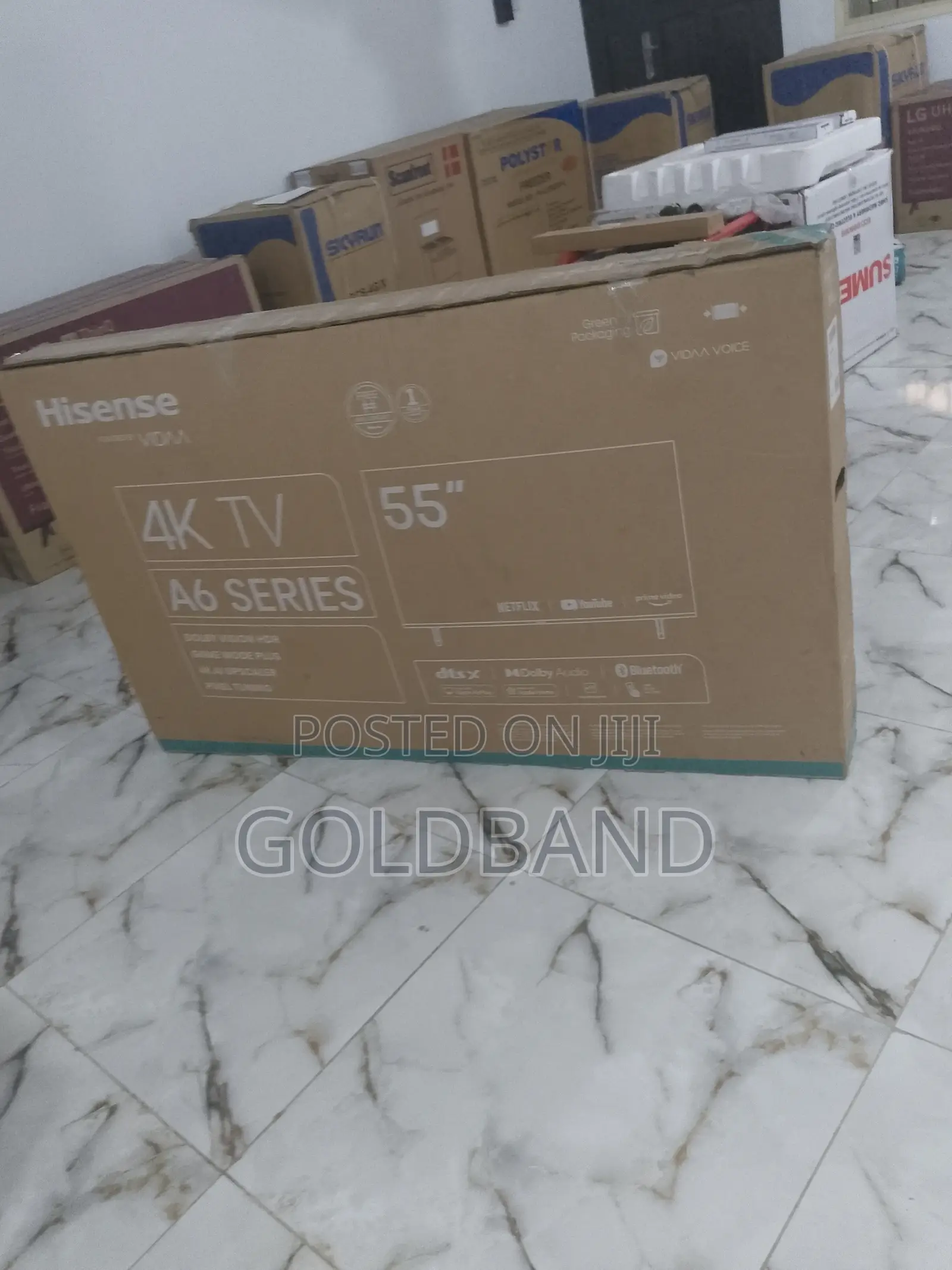 Best Quality 55 Inches Hisense Smart TV (55A6K)