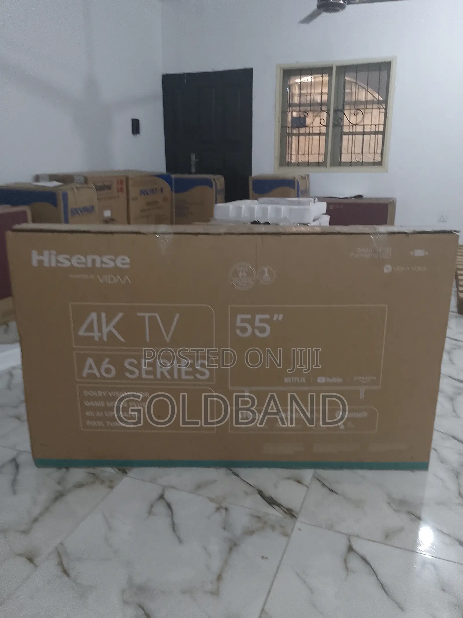 Bestselling 55 Inches Hisense Smart TV (55A6K)