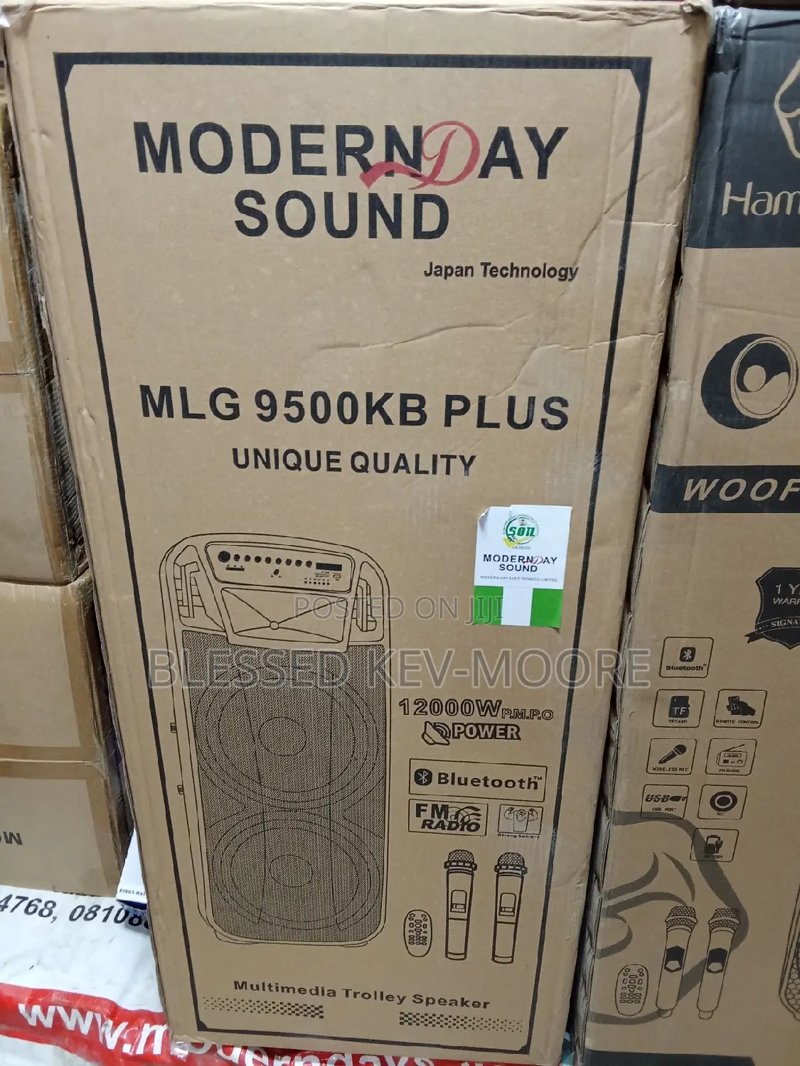 Modernday DJ Party Powerful Rechargable Sound System