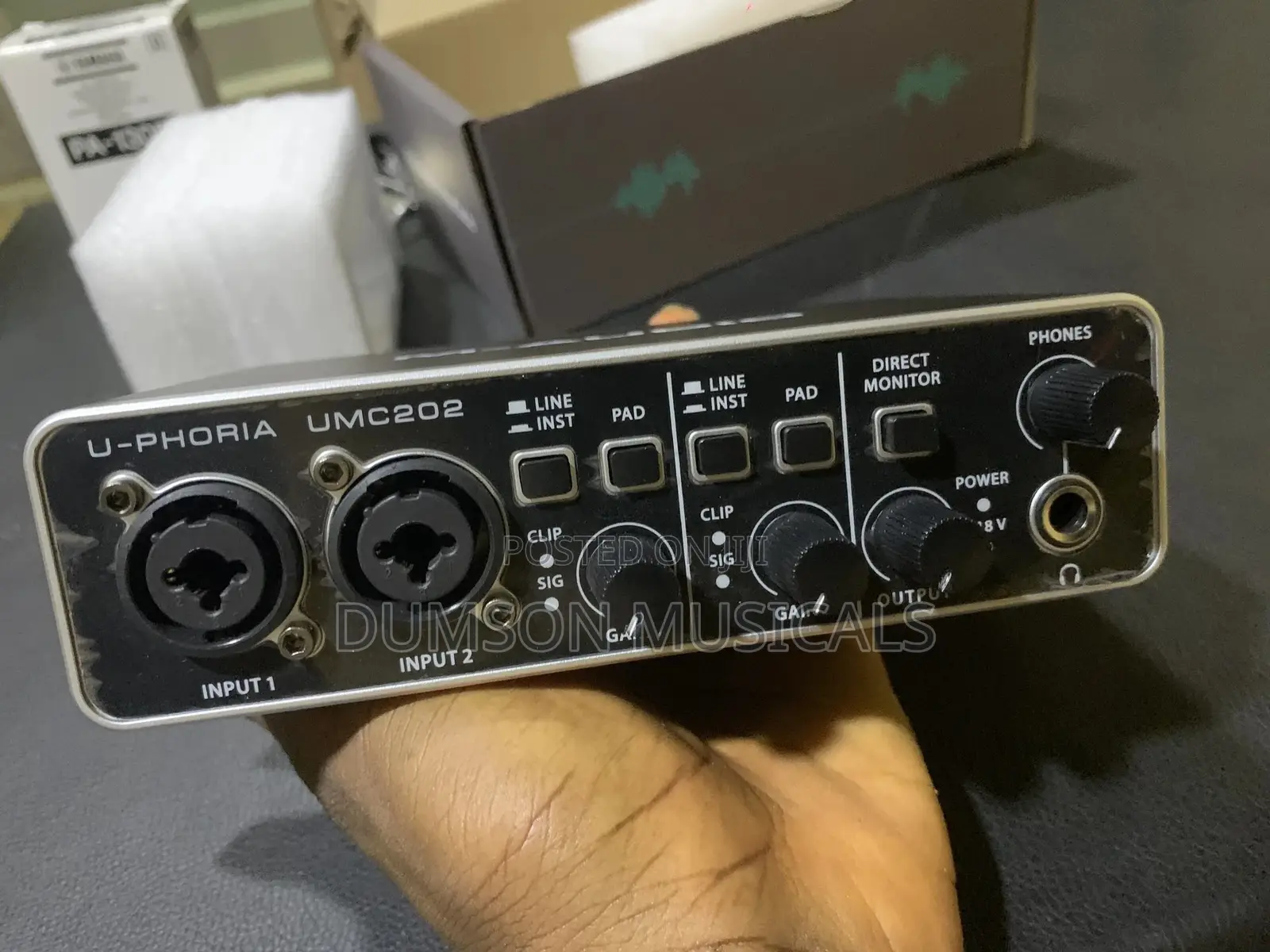 Sound-Card U-Phoria M-Audio