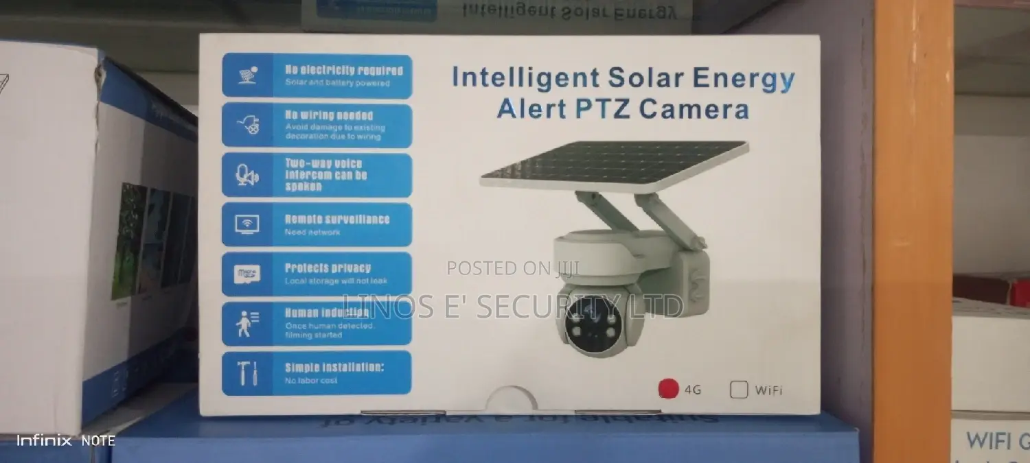 4g Hd Intelligent Solar Energy Alert PTZ Camera