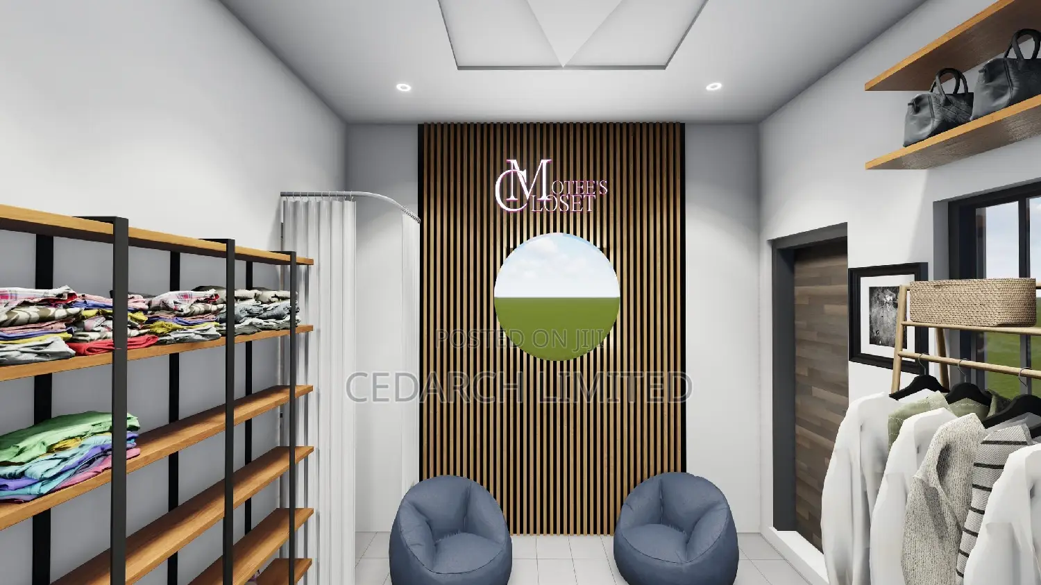 Fashion and Boutique Interior 3D | Design and Construction