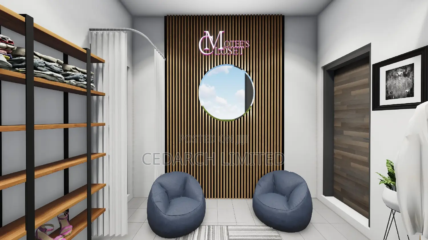 Fashion and Boutique Interior 3D | Design and Construction