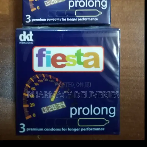 Fiesta Prolong Condom for Delay Ejaculation Available