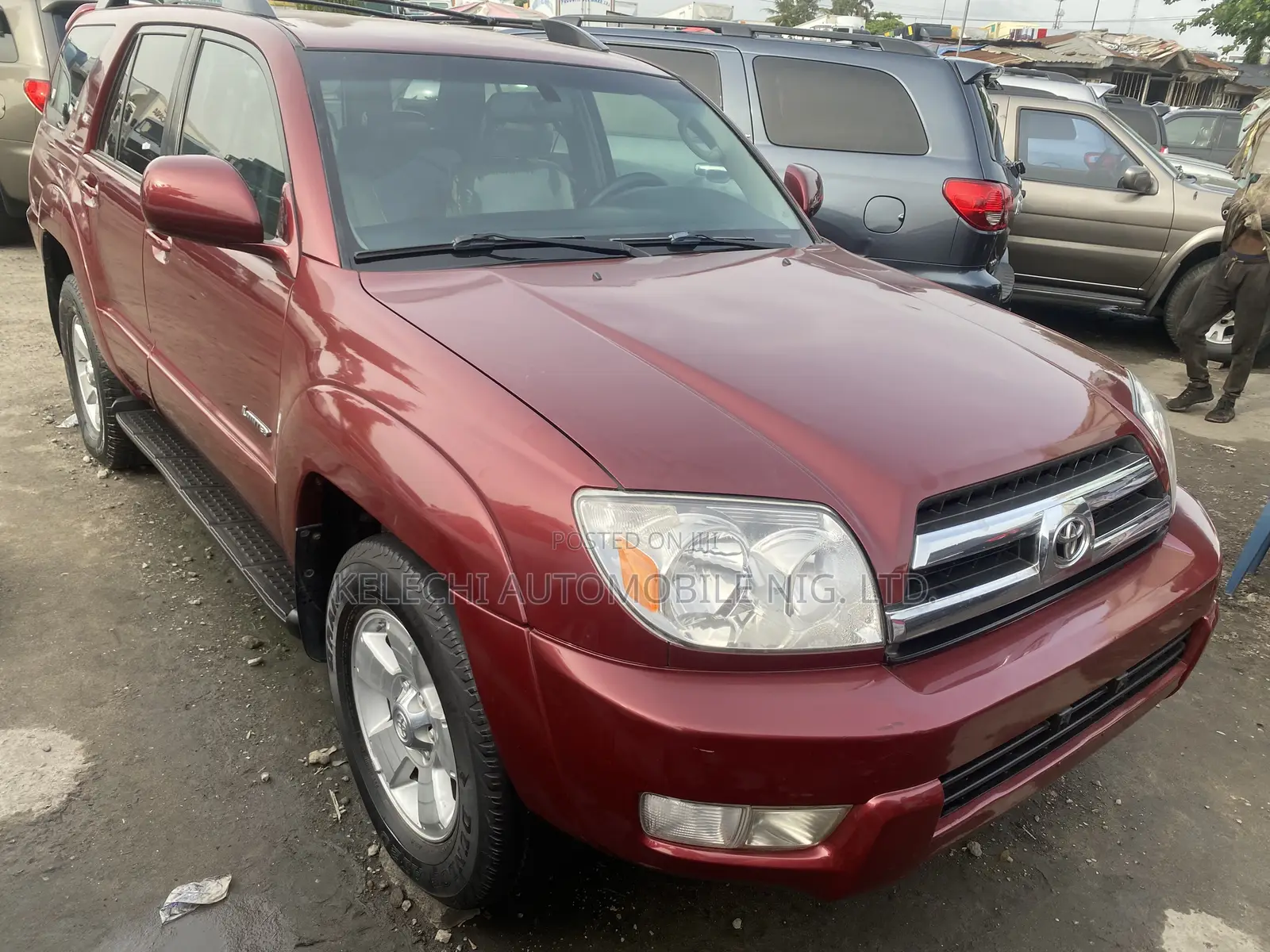 Toyota 4-Runner Limited V6 4x4 2005 Red