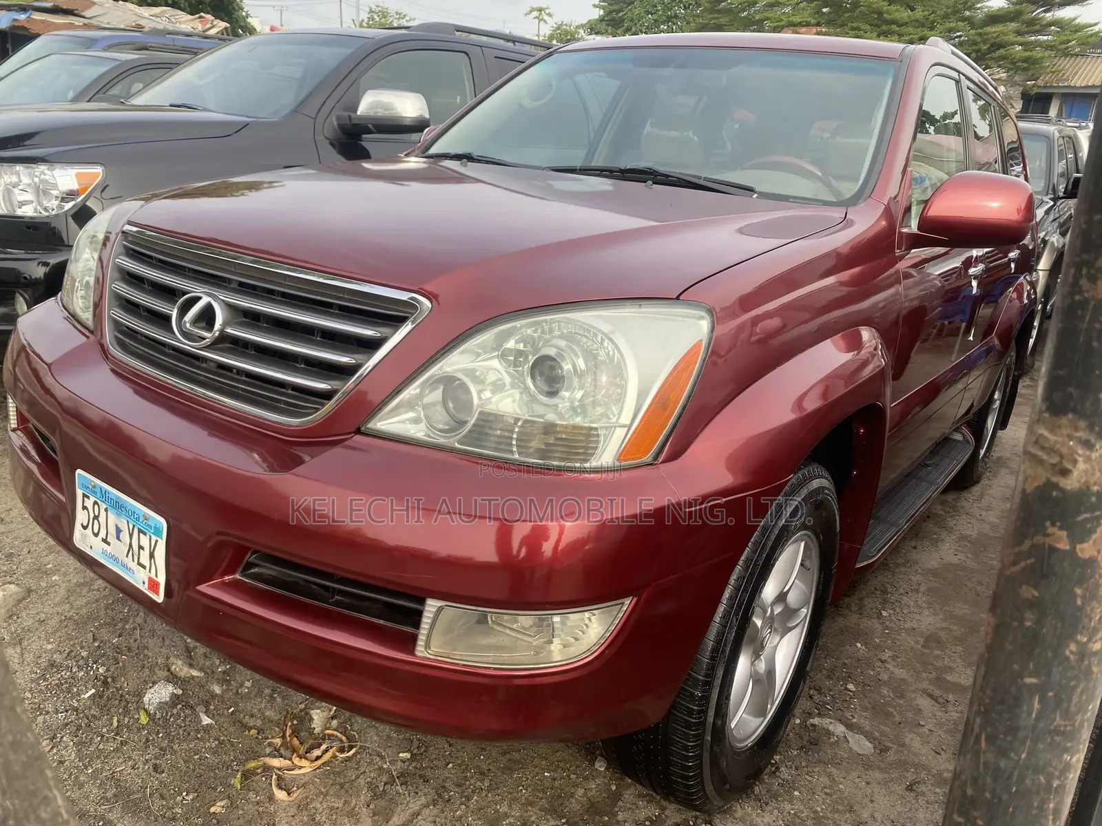 Lexus GX 470 2008 Red