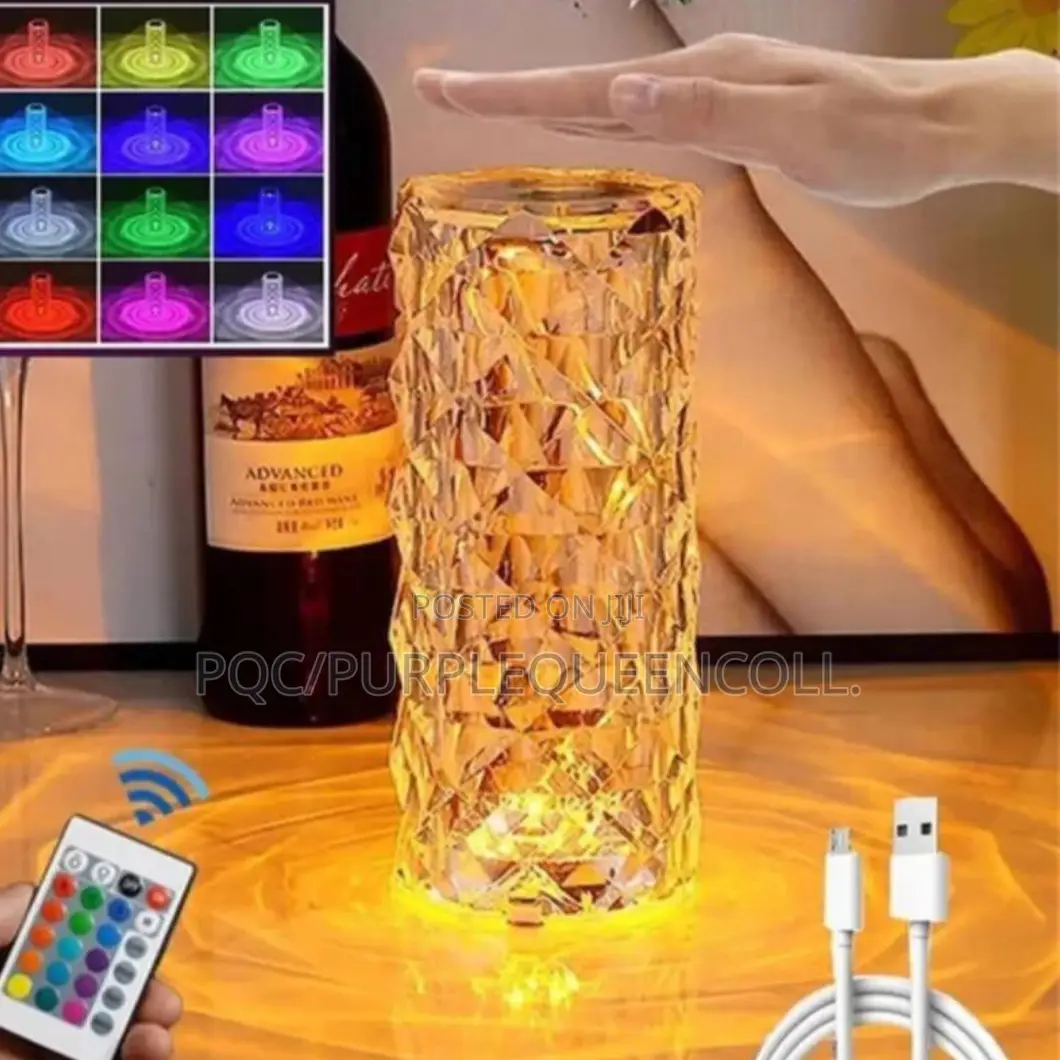 Rose Diamond Multicolour Lamp Led Light