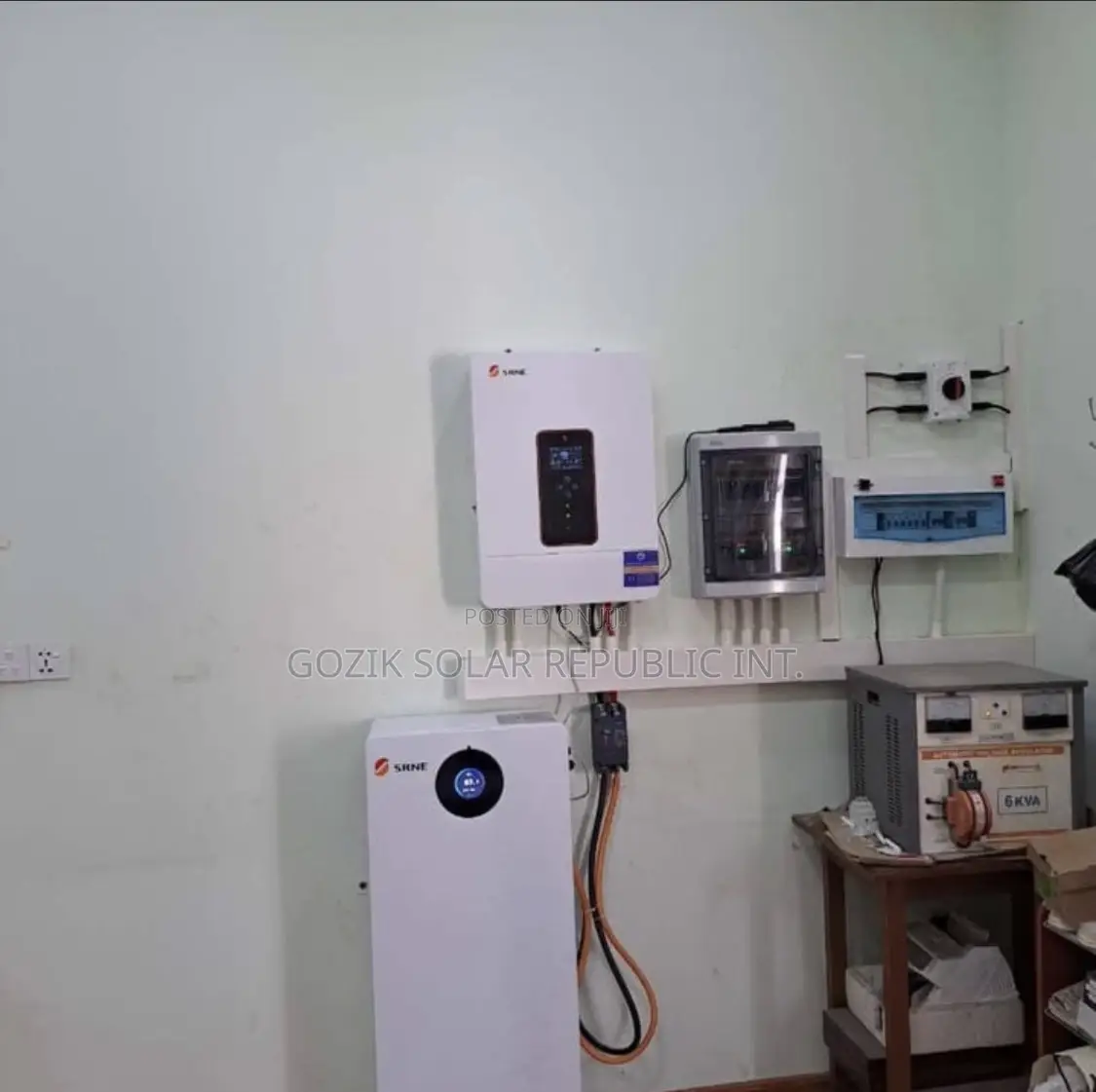 Srne 10kva And 32kwh Solar System Lithium Battery