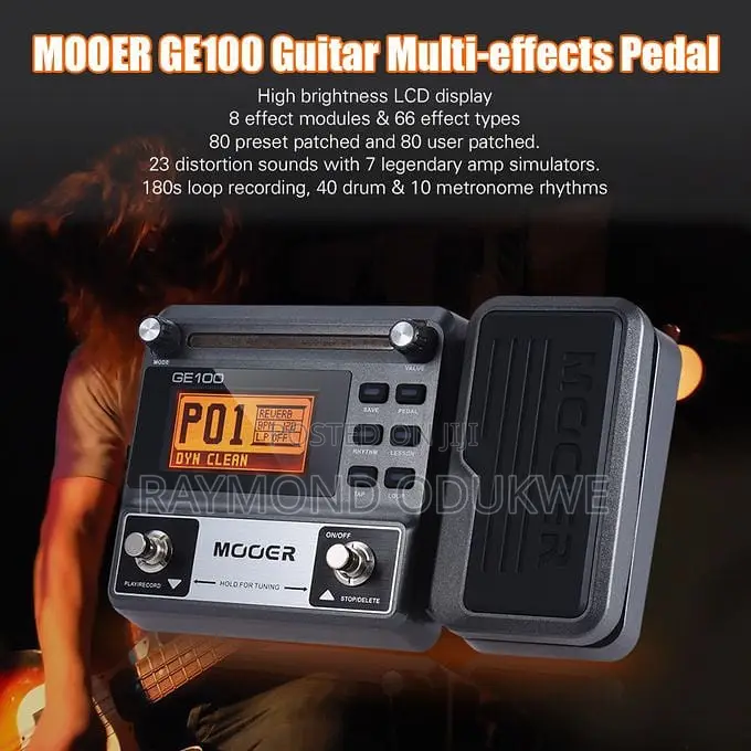 Guitar Effect Pedal at Its Best GE-100