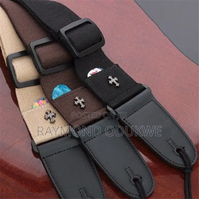 Quality Guitar Strap for Bass, Electric and Acoustic Guitar