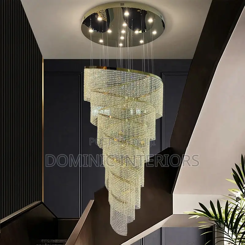 Gold Luxury Crystal Chandelier