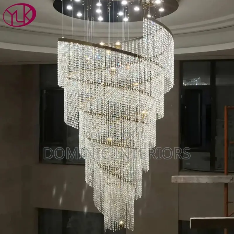 Gold Luxury Crystal Chandelier