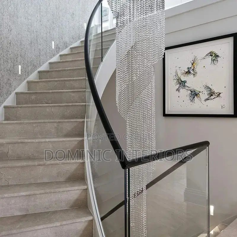 Led Modern Spiral Luxury Chandelier
