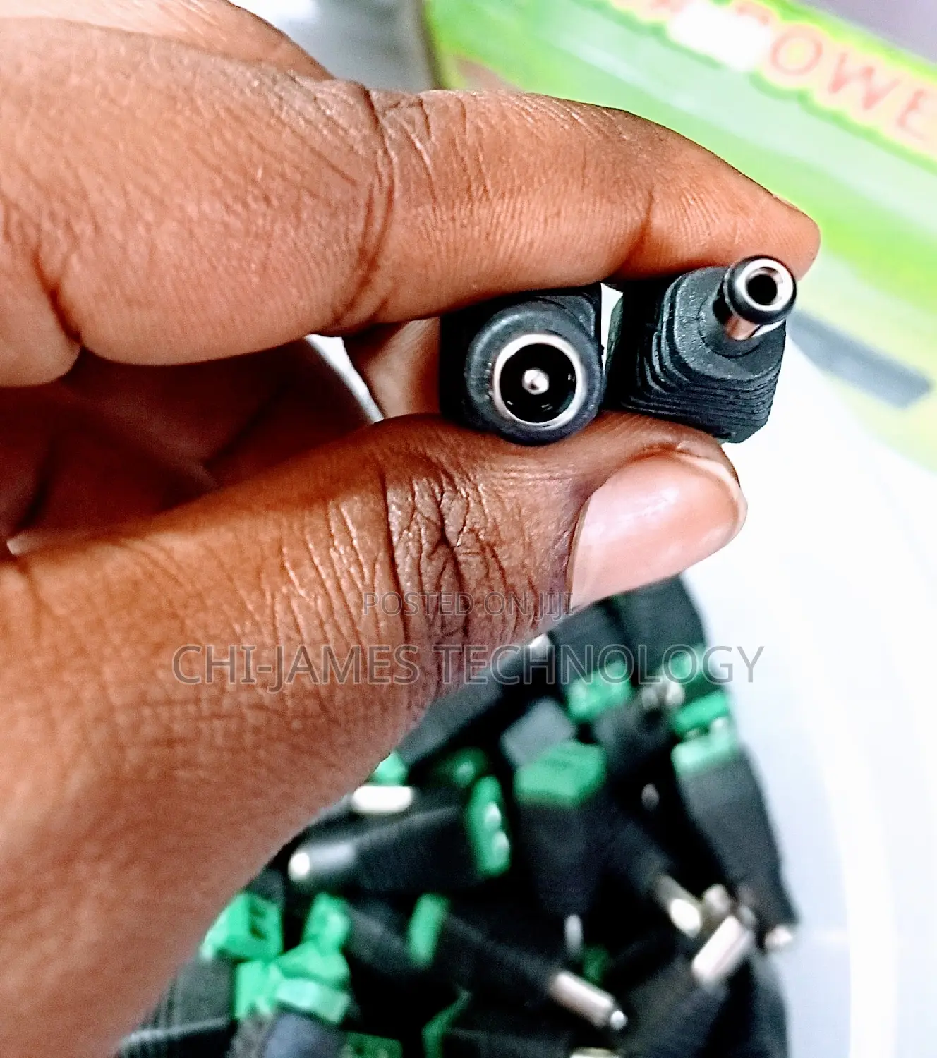 Rg59 Male and Female Power Connectors 5psc