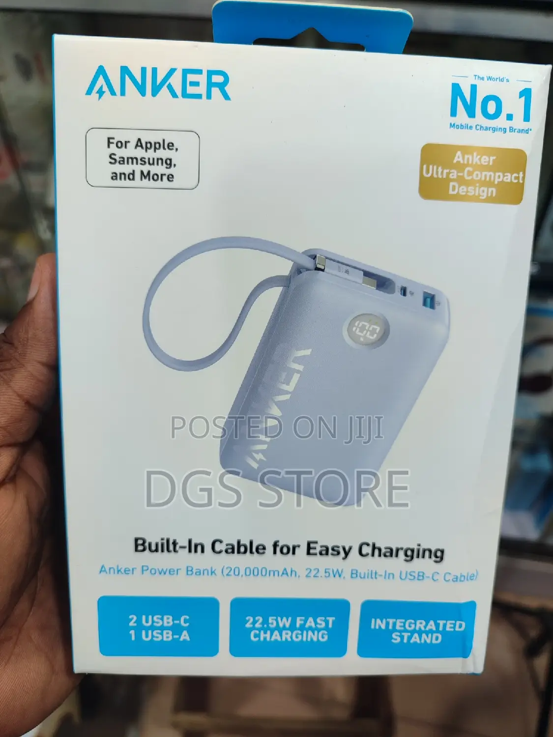 Anker Power Bank 20,000mah 22.5w