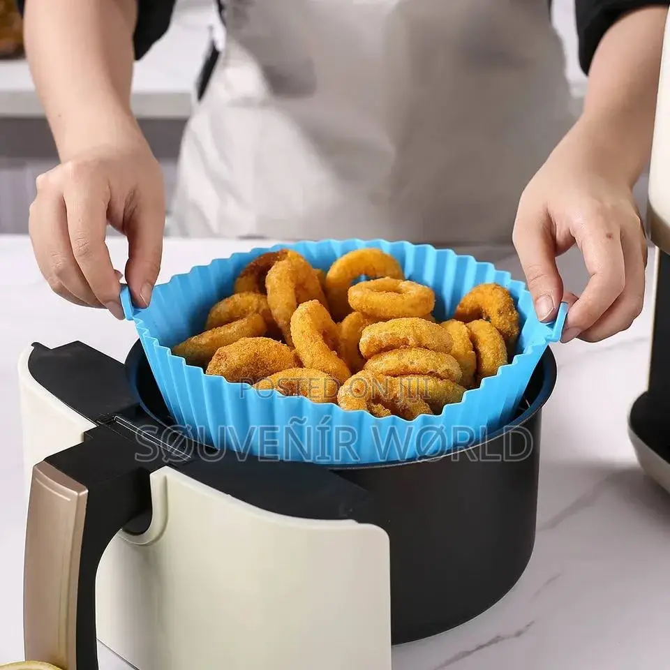 1PC Silicone Air Fryer Baking Tray