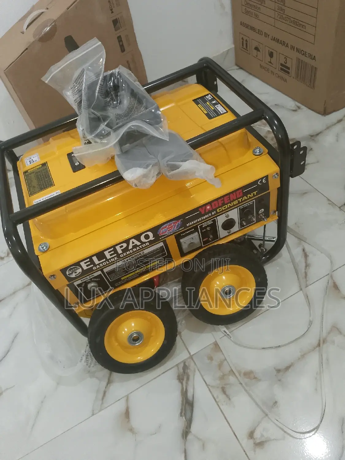 4.5kva Elepaq Constant Petroleum Generator Sv6800e2