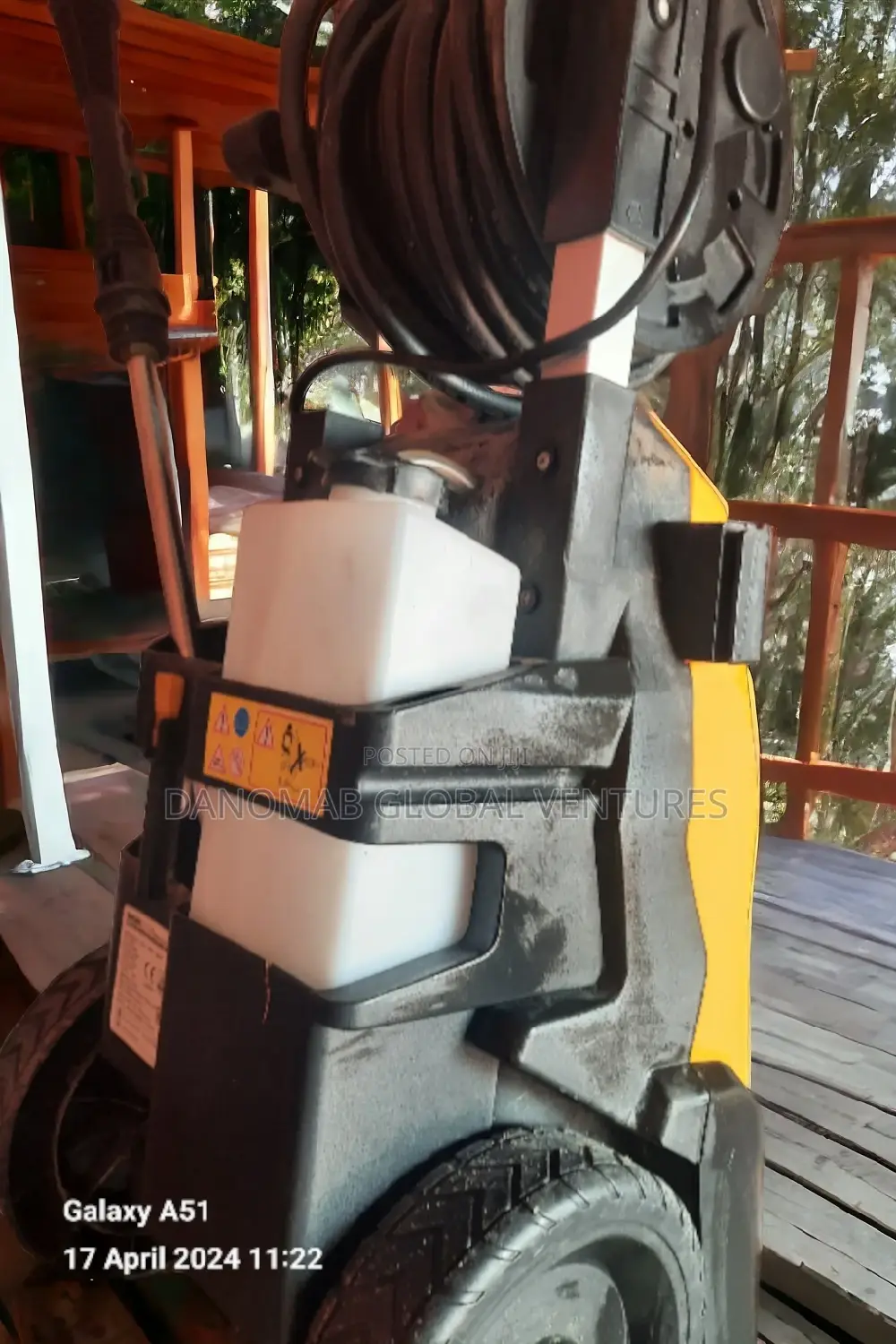 Workzone Pressure Washer With Soap Tank & Power Regulator