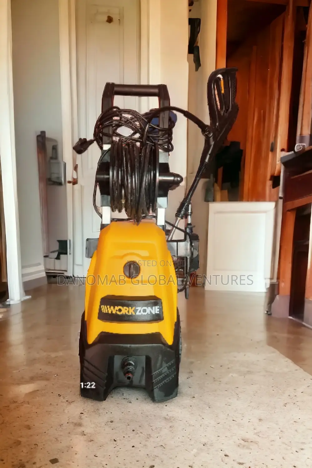 Workzone Pressure Washer With Soap Tank & Power Regulator