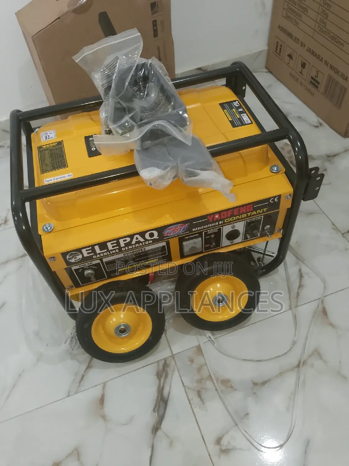 4.5kva Elepaq Constant Generator Sv6800e2 Manual