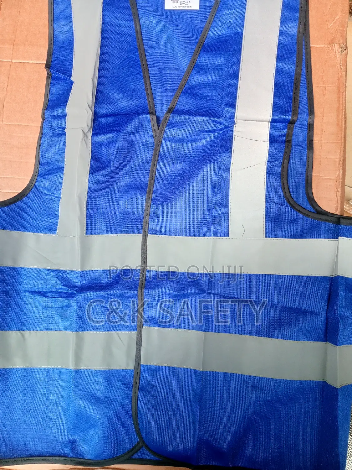 Blue Reflective Jacket