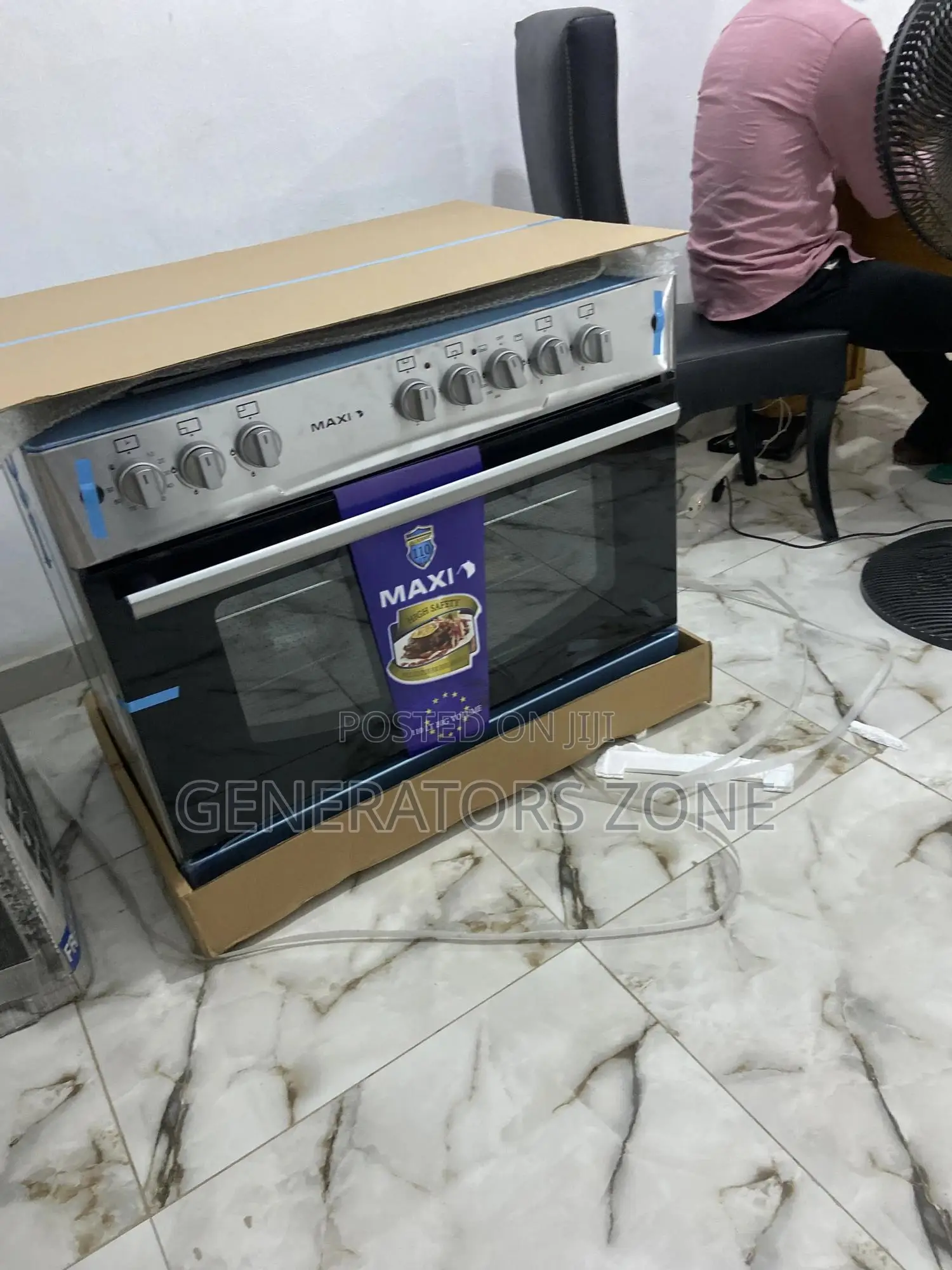 Good Quality Maxi Auto Ignition Cooker With Oven+Oven Lamp