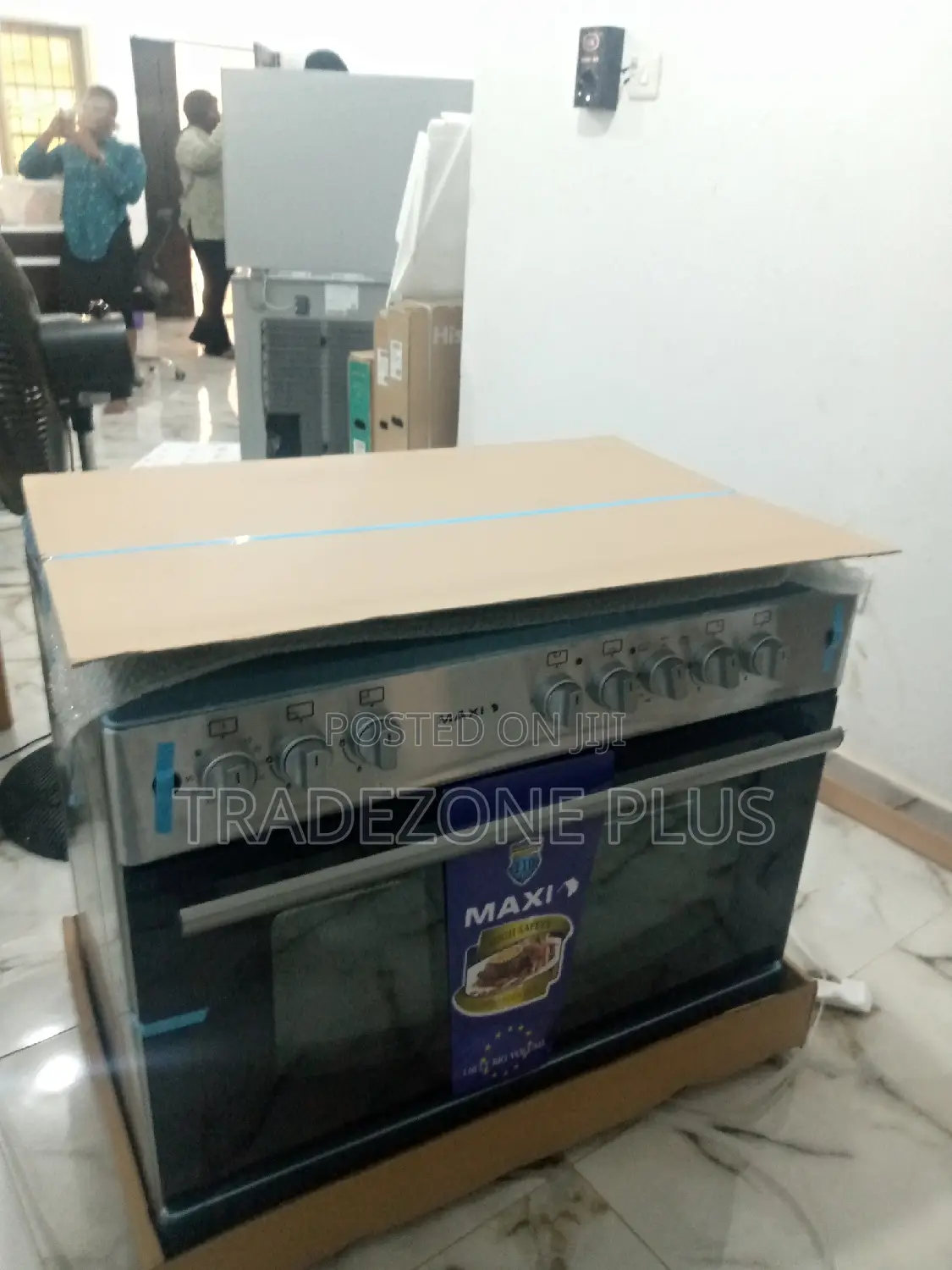 Maxi Original Inox 90x60 Standing Cooker