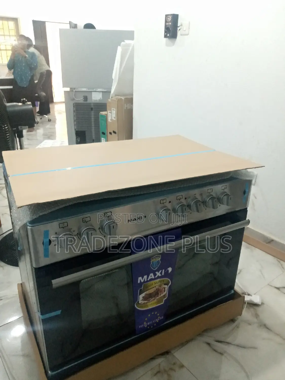 Maxi Inox 90x60 Standing Gas Cooker