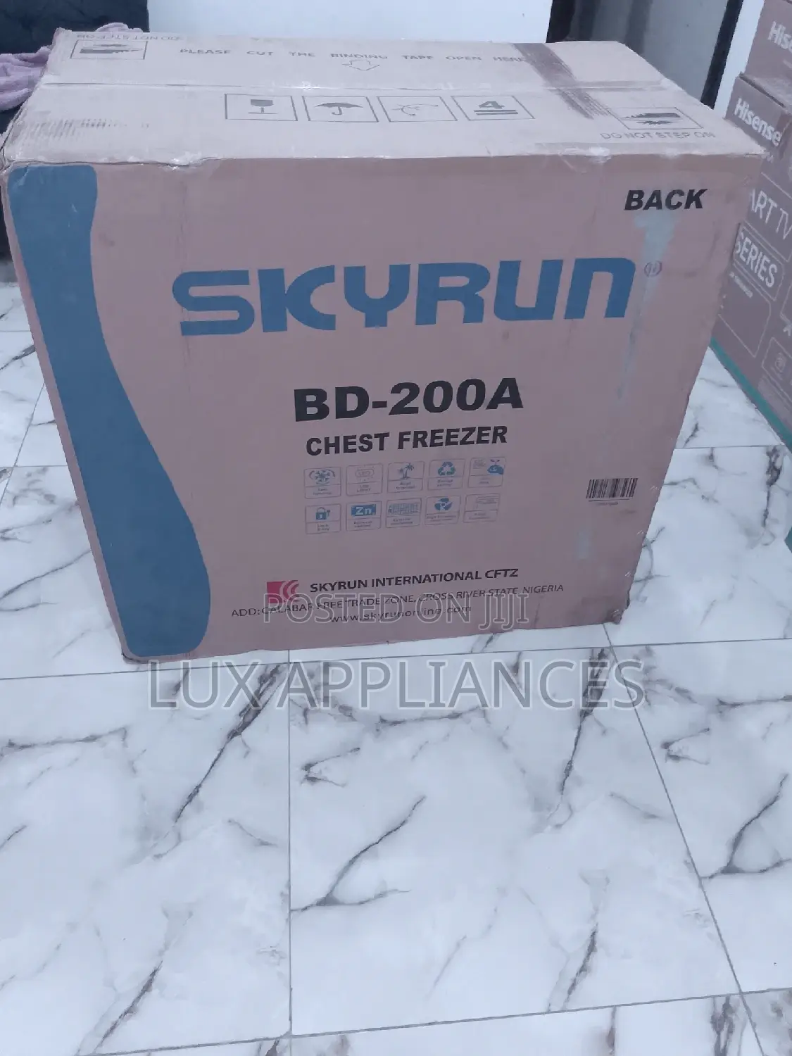Skyrun 200l New Chest Freezer