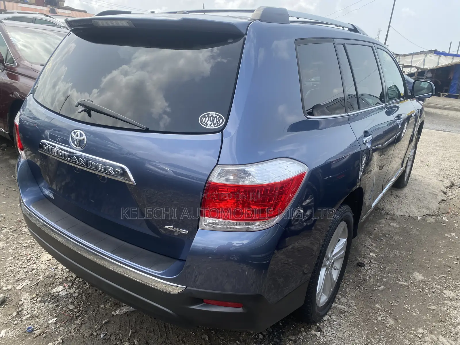 Toyota Highlander Limited 3.5l 4WD 2013 Blue