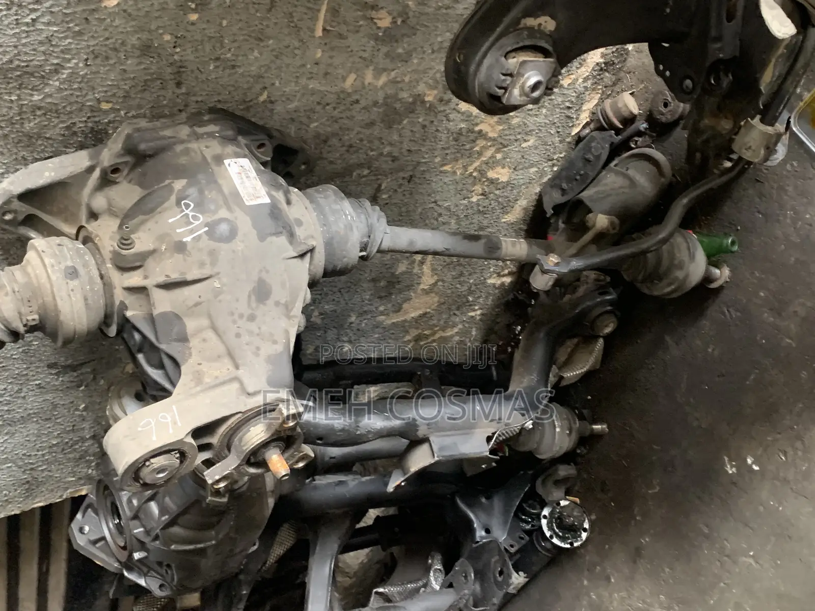 Complete BQCK Axle W166