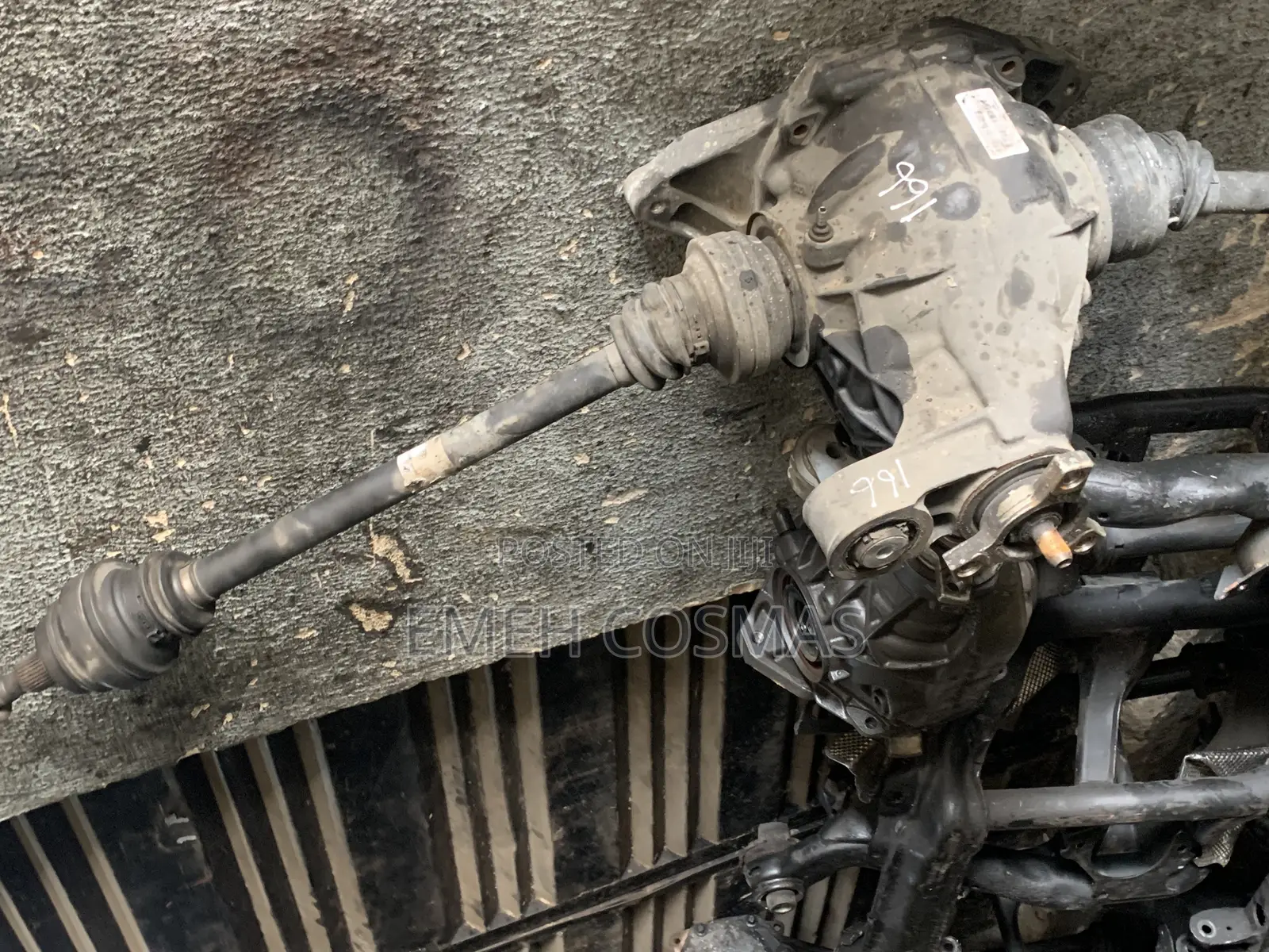 Complete BQCK Axle W166