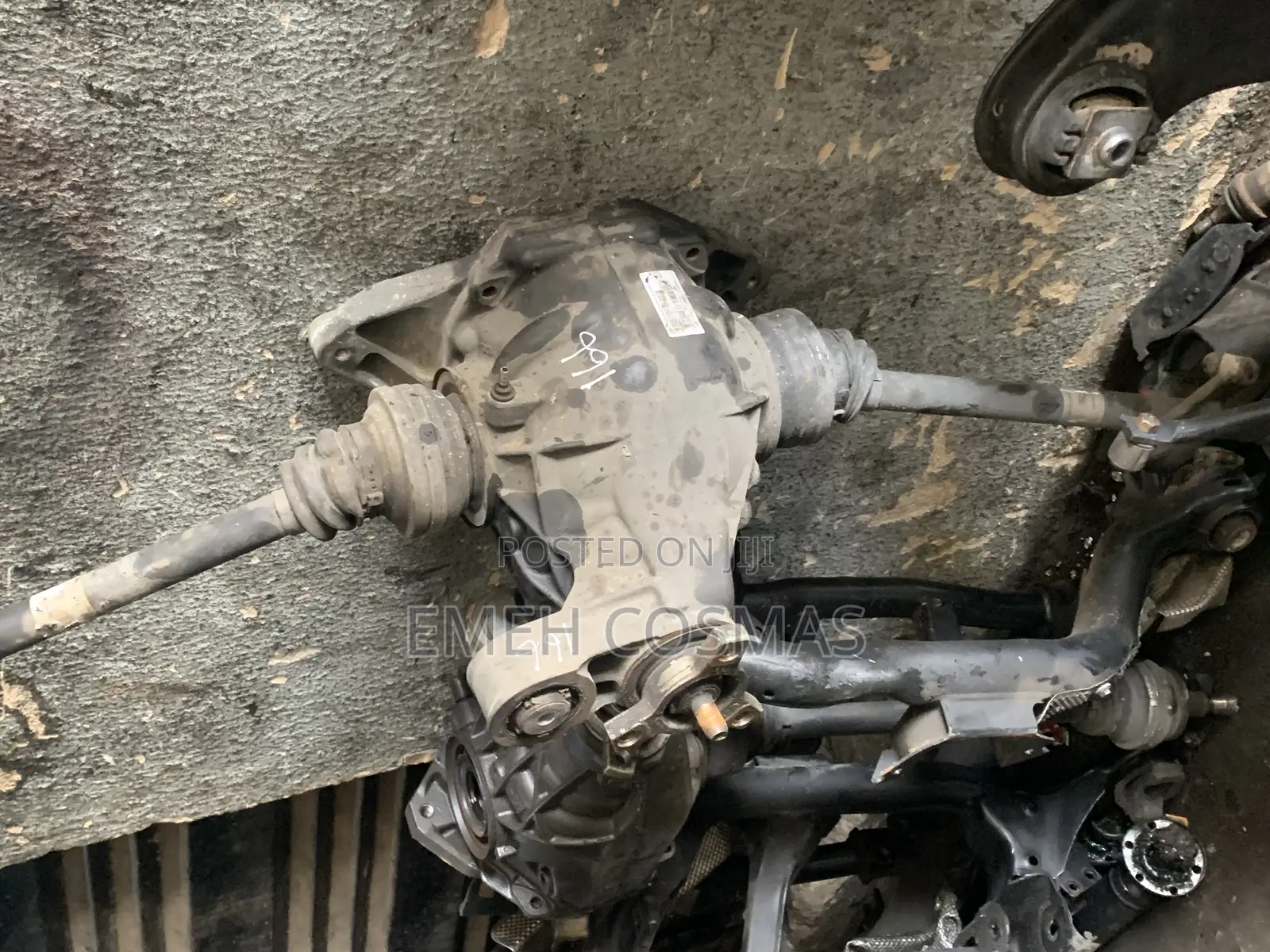 Complete BQCK Axle W166