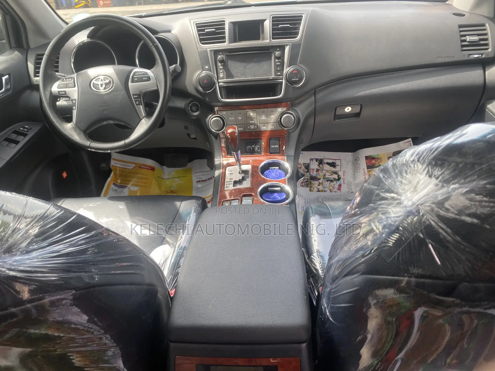 Toyota Highlander Limited 3.5l 4WD 2013 Blue